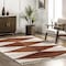 Nuloom Kali Shaggy Diamond Tassel Area Rug 4ft x 6ft OZFG10A-406 - alternate 1